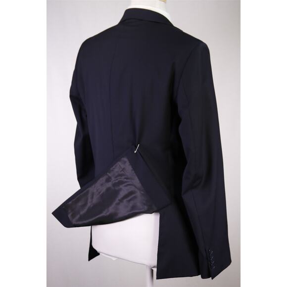 Calvin Klein Men's Solid Navy Blue 2-Btn Wool Stretch Suit 40R - Picture 7 of 10